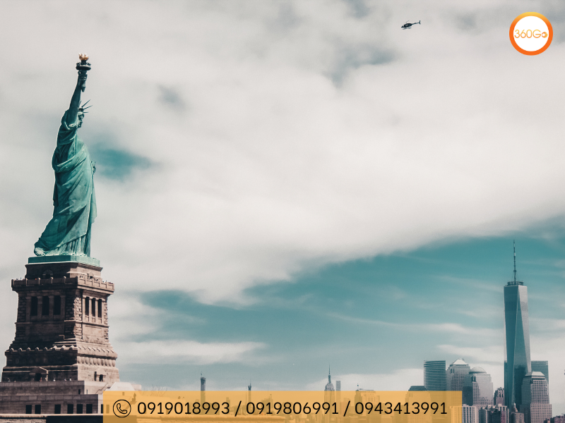 Tượng Nữ Thần Tự Do để truyền tải những thông điệp về tự do - Du lịch 360Go